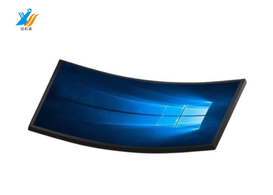 55 Inch tùy chỉnh Curved Touch Panel PC công nghiệp dung lượng tương thích với nhiều thiết bị