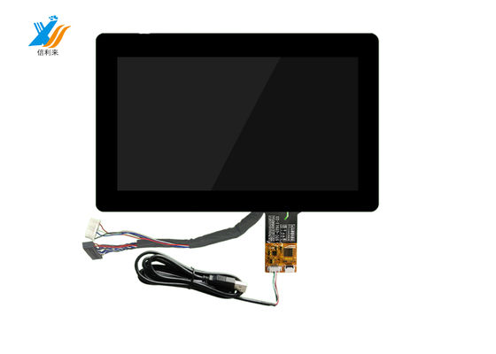 Kháng bụi 10,1 inch màn hình cảm ứng LCD tương tác Bảng chống nước với trình điều khiển LED