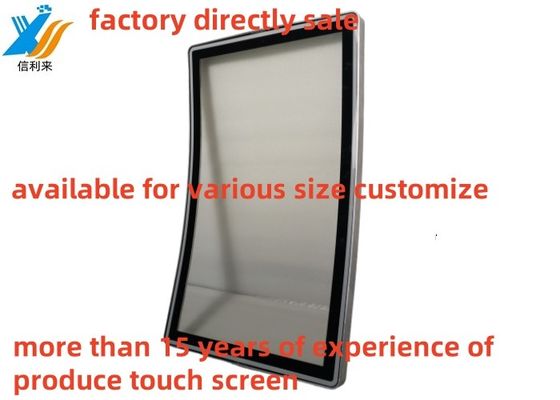 Khả năng 32 Inch Curved Touch Panel với độ nhạy cao USB Interface