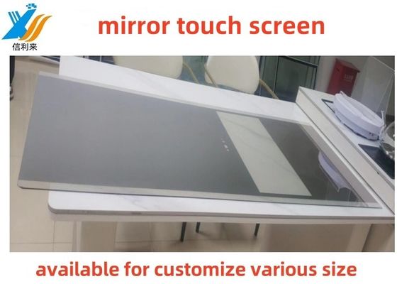 bán nóng tùy biến đa cảm ứng màn hình cảm ứng điện dung Smart Mirror chống nước màn hình cảm ứng LED gương cho câu lạc bộ thể dục