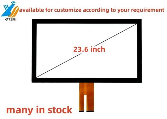 23.6 Inch Multi touch USB chiếu dung lượng (PCAP) GG màn hình cảm ứng bảng điều khiển lcd dẫn màn hình tùy biến AR AG AF chống nước chống dầu bút cảm ứng cho giáo dục y tế công nghiệp Smart Home Đặt hàng bữa ăn