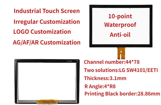 Tối đa màn hình cảm ứng đa điểm 10 G + G cấu trúc cho thiết bị tự phục vụ POS