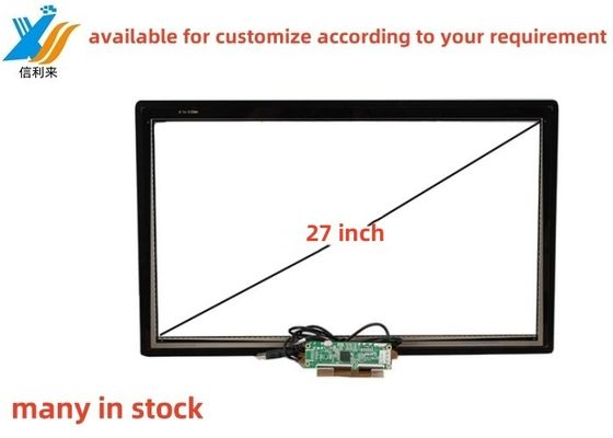 27 inch đa cảm ứng chiếu dung lượng (PCAP) màn hình cảm ứng bảng điều khiển cảm ứng tùy chỉnh màn hình cảm ứng chống nước chống dầu bút cảm ứng màn hình LCD chống tia cực tím máy tính bảng