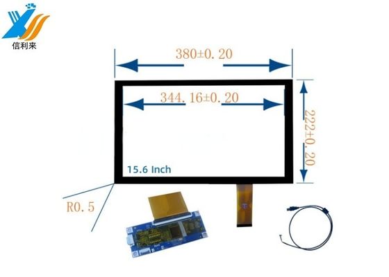 15.6 Inch Capacitive Touch Screen Panel với 10 điểm cảm ứng 1980*1280 Glass for Medical Applications