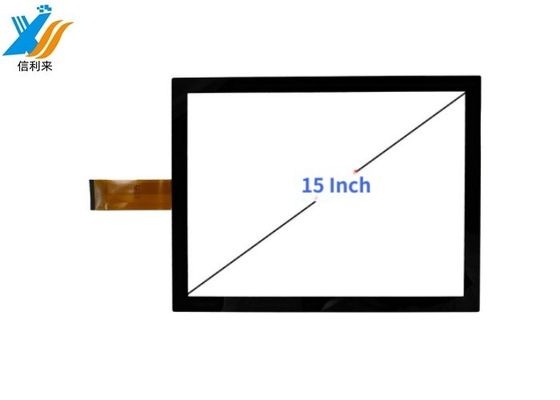 15 Inch Capacitive LCD Touch Screen Panel với USB / IIC Interface Multi Points