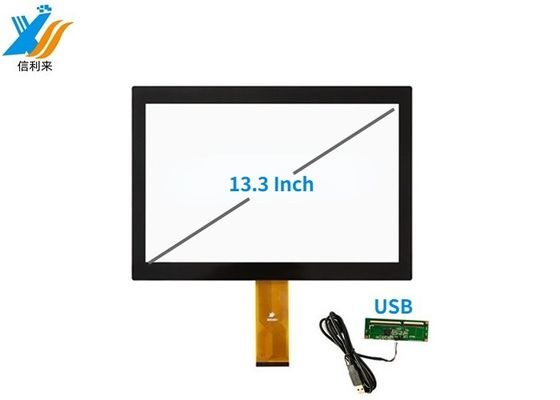 13.3'' Industrial Multi Touch Screen Panel với cấu trúc G+G USB và IIC Interface