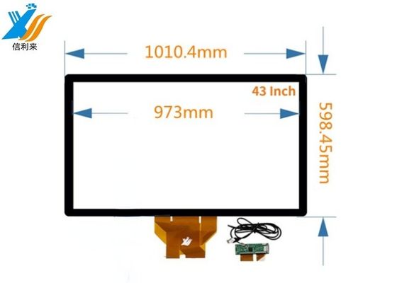 43 " đa cảm ứng màn hình cảm ứng dung lượng tùy chỉnh với BOE màn hình LG IC cho tường video tương tác HMI giáo dục kiosk tự phục vụ máy tính bảng máy thu ngân POS