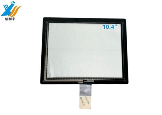 Đen công nghiệp tất cả trong một PC PCAP màn hình cảm ứng 10.4 inch màn hình với USB và IIC COF giao diện