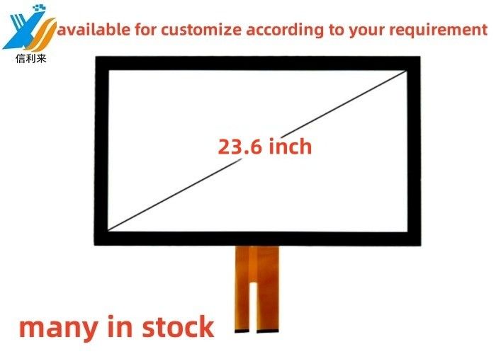23.6 Inch Multi touch USB chiếu dung lượng (PCAP) GG màn hình cảm ứng bảng điều khiển lcd dẫn màn hình tùy biến AR AG AF chống nước chống dầu bút cảm ứng cho giáo dục y tế công nghiệp Smart Home Đặt hàng bữa ăn