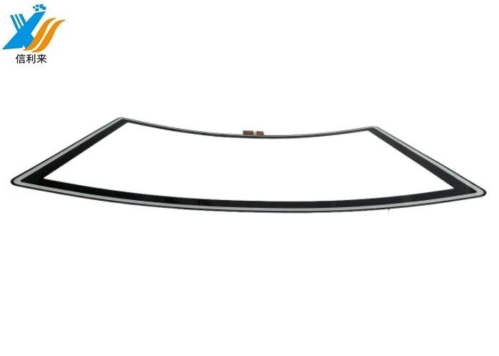 32 Inch Curved Touch Panel Multi touch chống nước chống dầu chống tia UV AR / AG / AF Tùy chỉnh cho màn hình thương mại Máy chơi giải trí