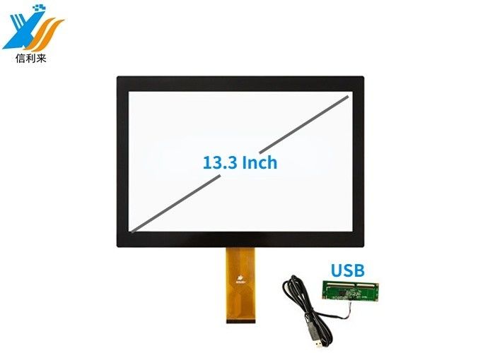 13.3'' Industrial Multi Touch Screen Panel với cấu trúc G+G USB và IIC Interface