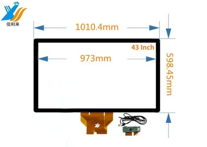 43 " đa cảm ứng màn hình cảm ứng dung lượng tùy chỉnh với BOE màn hình LG IC cho tường video tương tác HMI giáo dục kiosk tự phục vụ máy tính bảng máy thu ngân POS