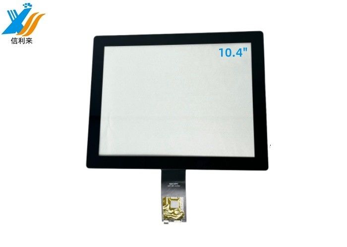 Đen công nghiệp tất cả trong một PC PCAP màn hình cảm ứng 10.4 inch màn hình với USB và IIC COF giao diện